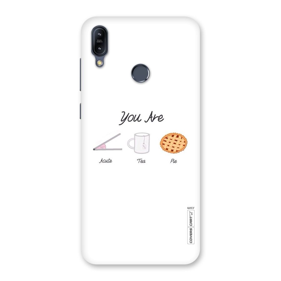 Acute Tea Pie Back Case for Zenfone Max M2