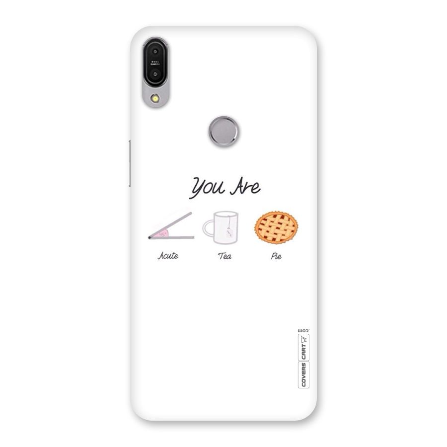 Acute Tea Pie Back Case for Zenfone Max Pro M1