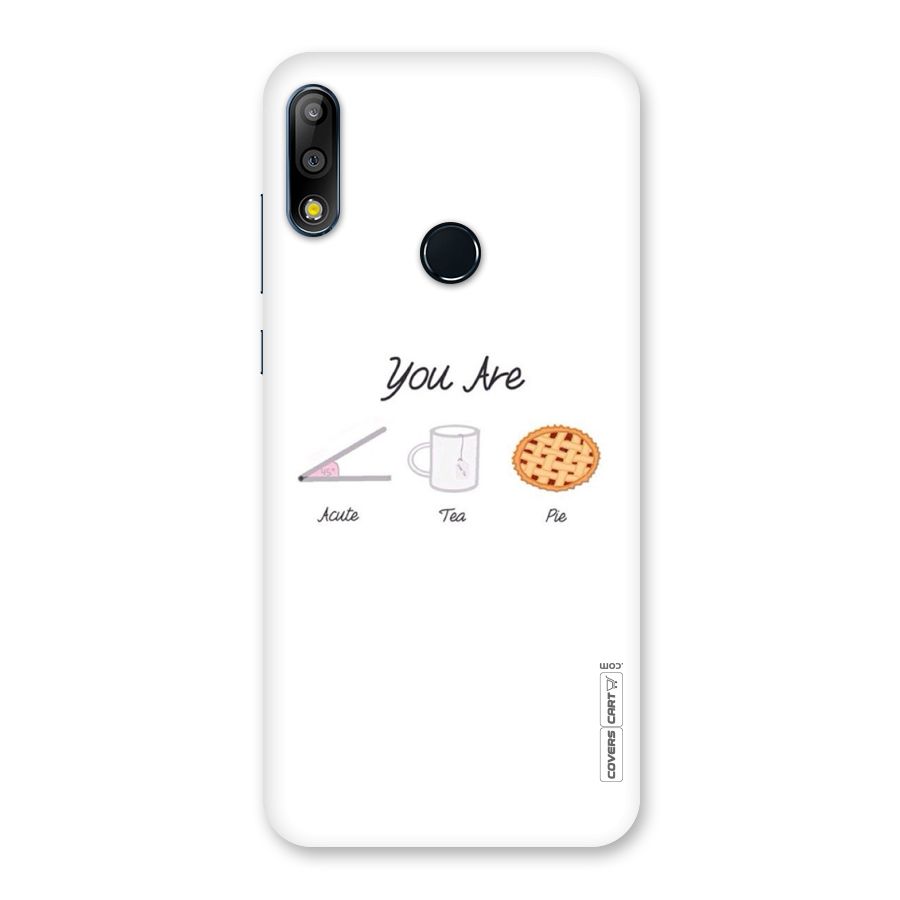 Acute Tea Pie Back Case for Zenfone Max Pro M2