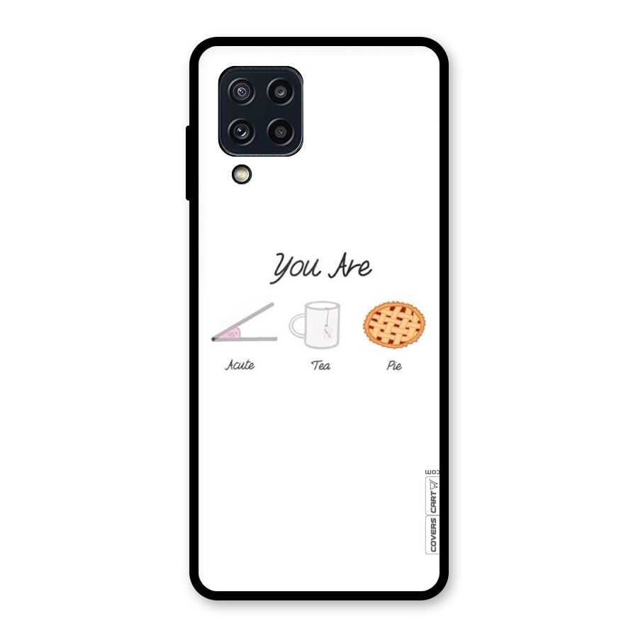 Acute Tea Pie Glass Back Case for Galaxy M32