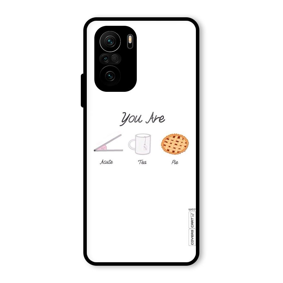 Acute Tea Pie Glass Back Case for Mi 11X Pro