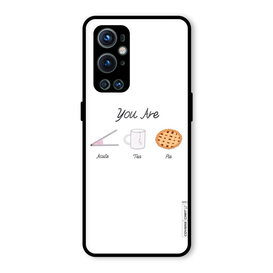 Acute Tea Pie Glass Back Case for OnePlus 9 Pro