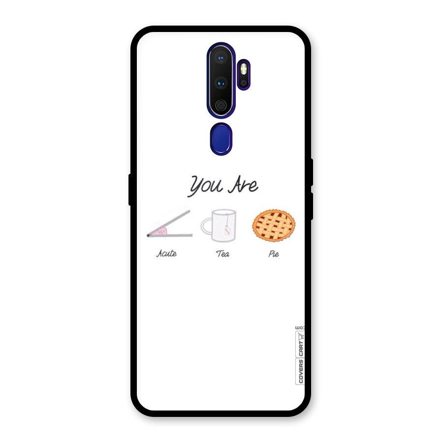 Acute Tea Pie Glass Back Case for Oppo A9 (2020)