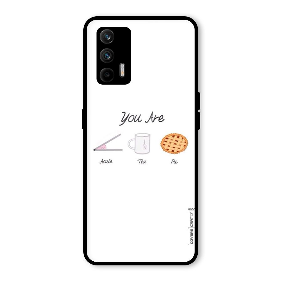 Acute Tea Pie Glass Back Case for Realme GT 5G