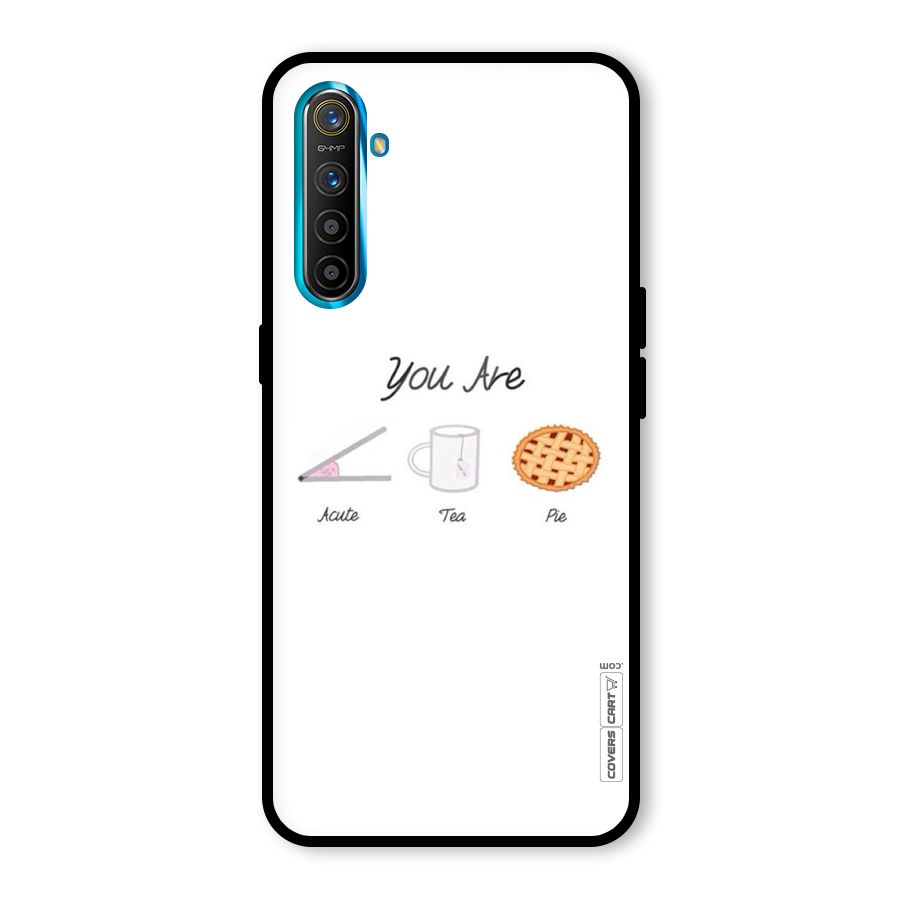 Acute Tea Pie Glass Back Case for Realme X2