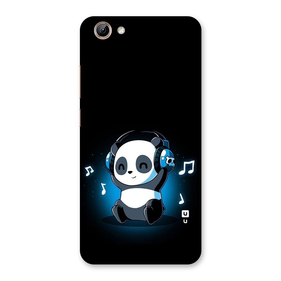 Adorable Panda Enjoying Music Back Case for Vivo Y71i
