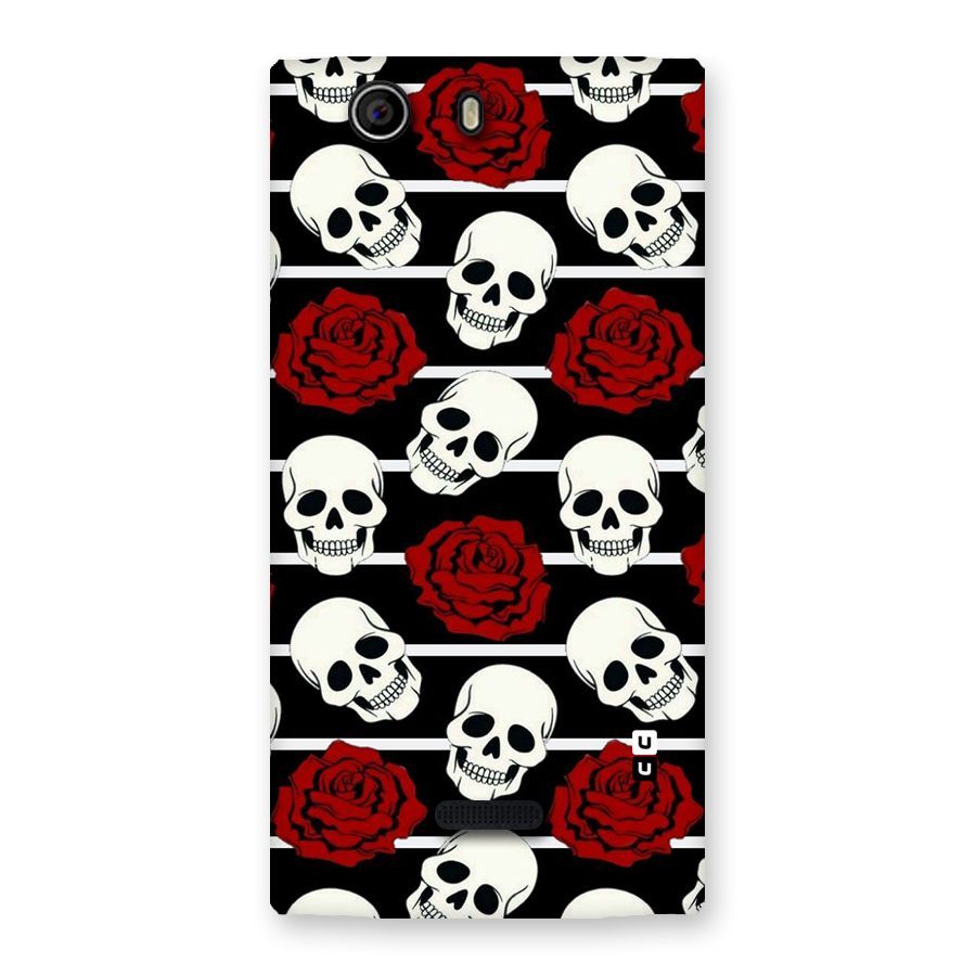 Adorable Skulls Back Case for Canvas Nitro 2 E311