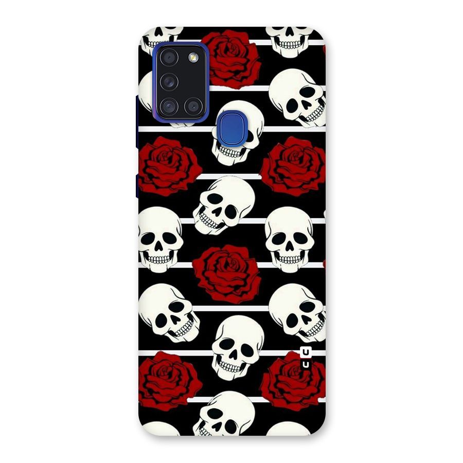 Adorable Skulls Back Case for Galaxy A21s