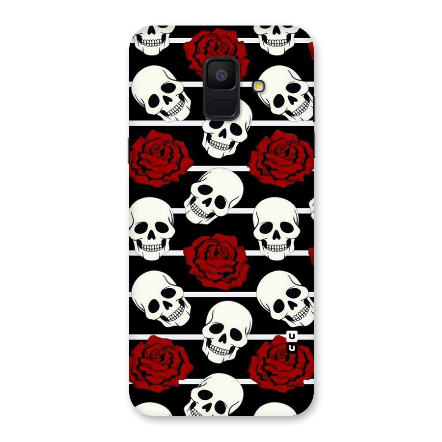 Adorable Skulls Back Case for Galaxy A6 (2018)