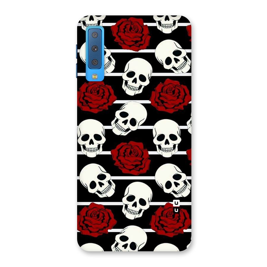 Adorable Skulls Back Case for Galaxy A7 (2018)