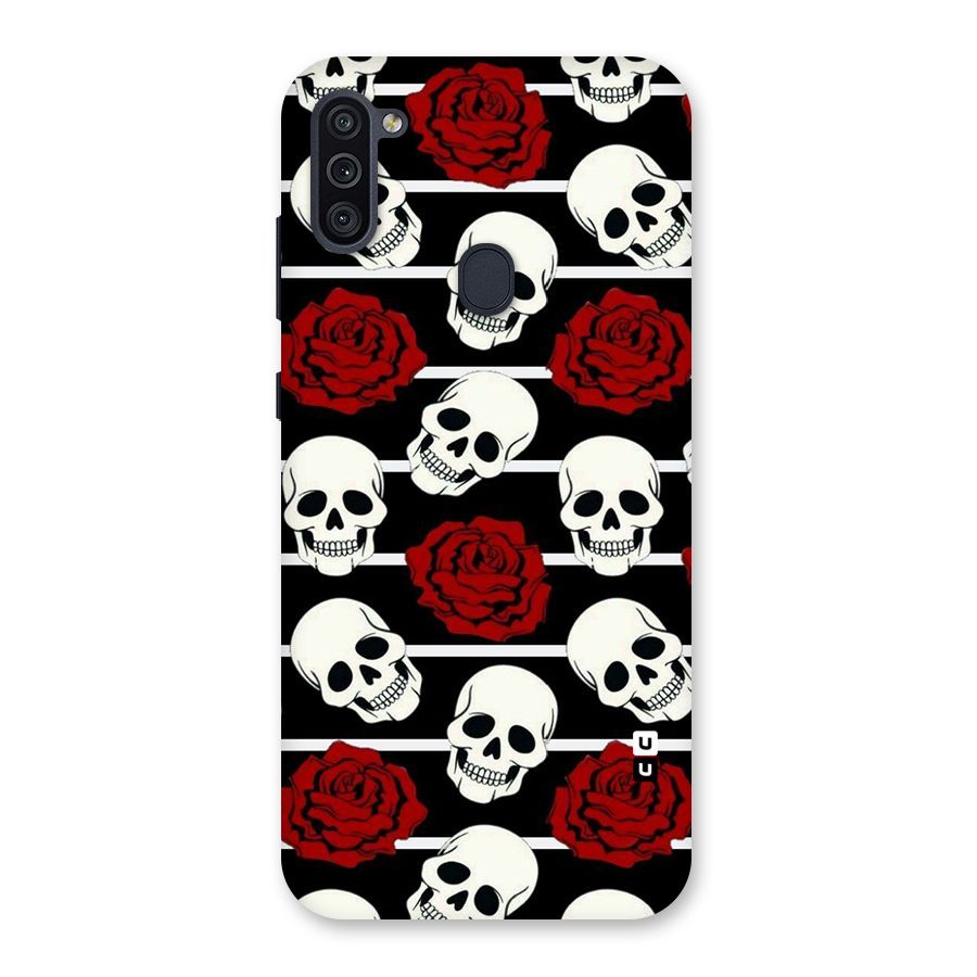 Adorable Skulls Back Case for Galaxy M11