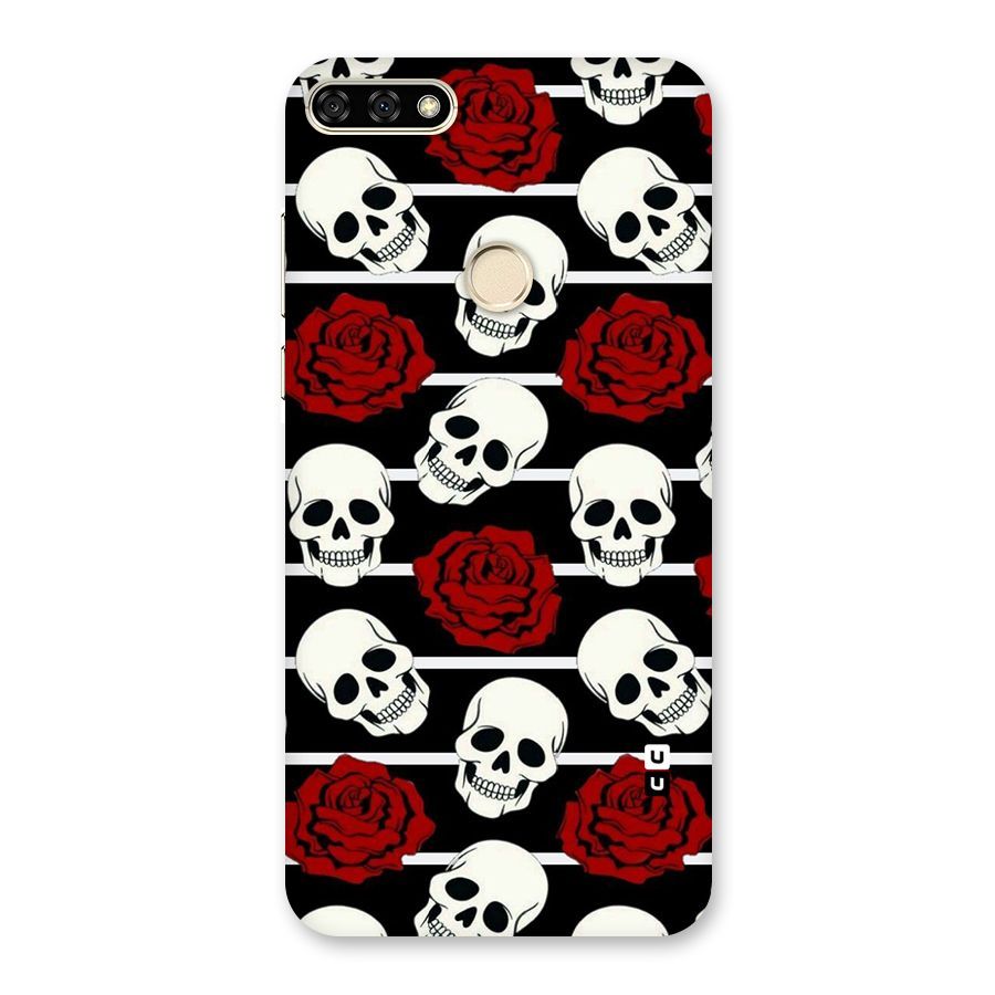 Adorable Skulls Back Case for Honor 7A