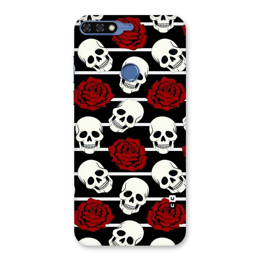 Adorable Skulls Back Case for Honor 7C