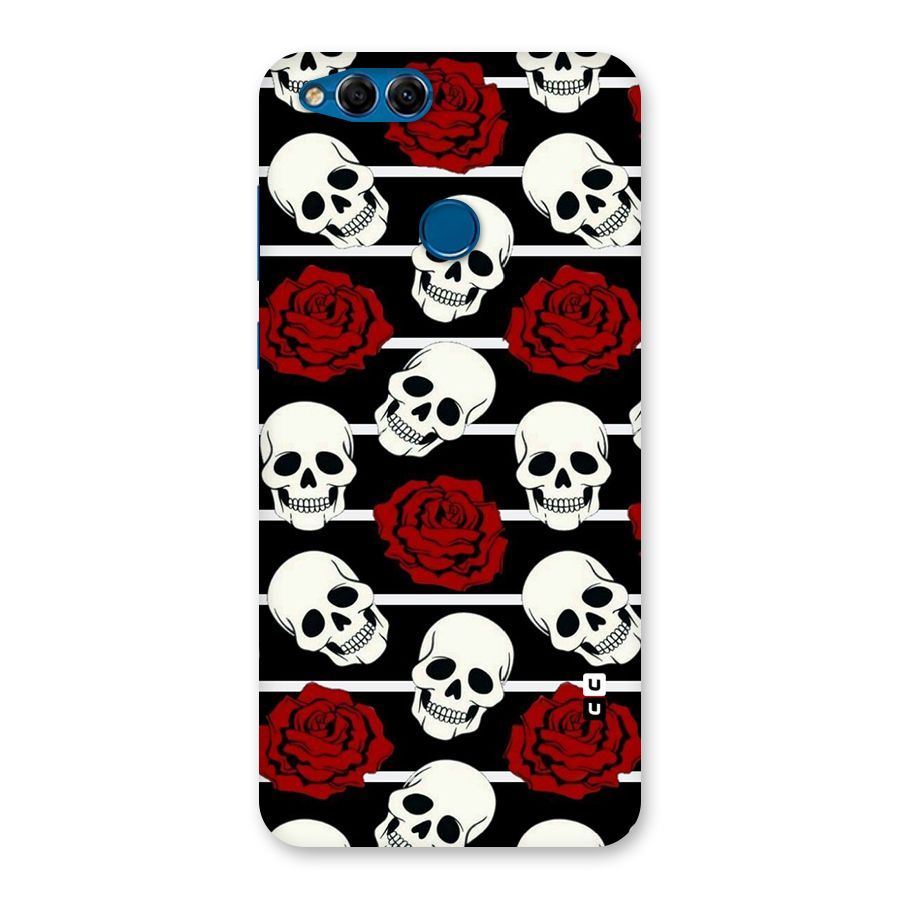 Adorable Skulls Back Case for Honor 7X