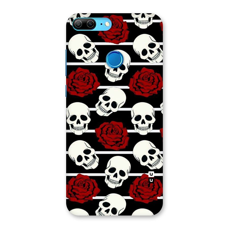 Adorable Skulls Back Case for Honor 9 Lite