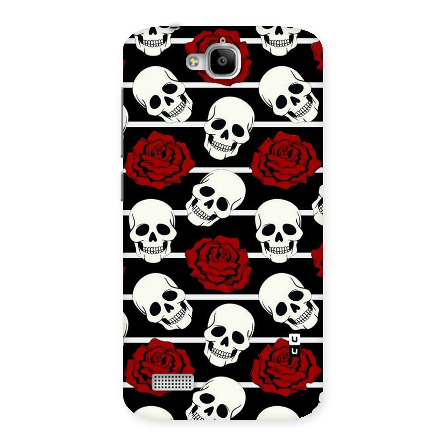 Adorable Skulls Back Case for Honor Holly