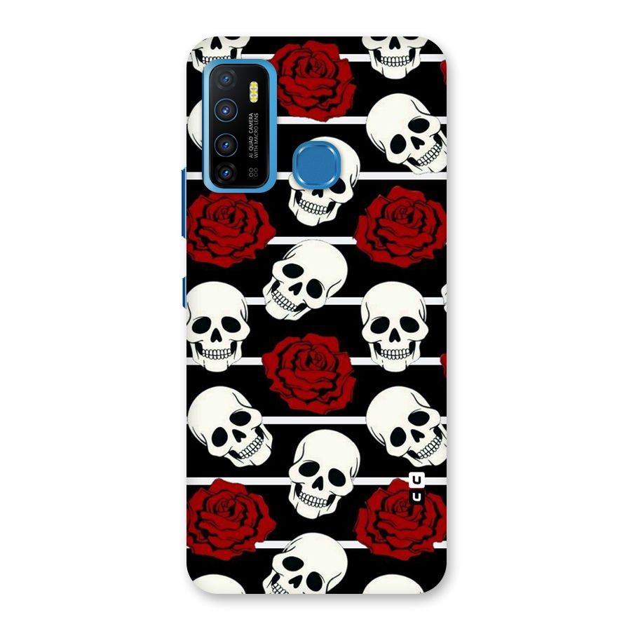 Adorable Skulls Back Case for Infinix Hot 9
