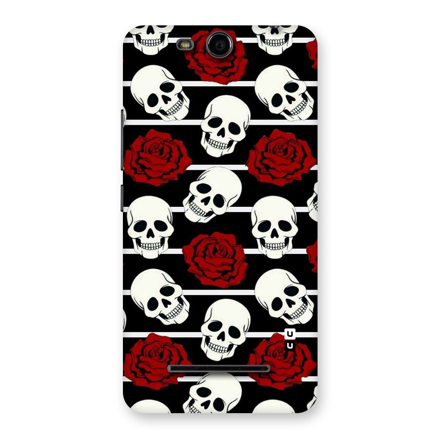 Adorable Skulls Back Case for Micromax Canvas Juice 3 Q392