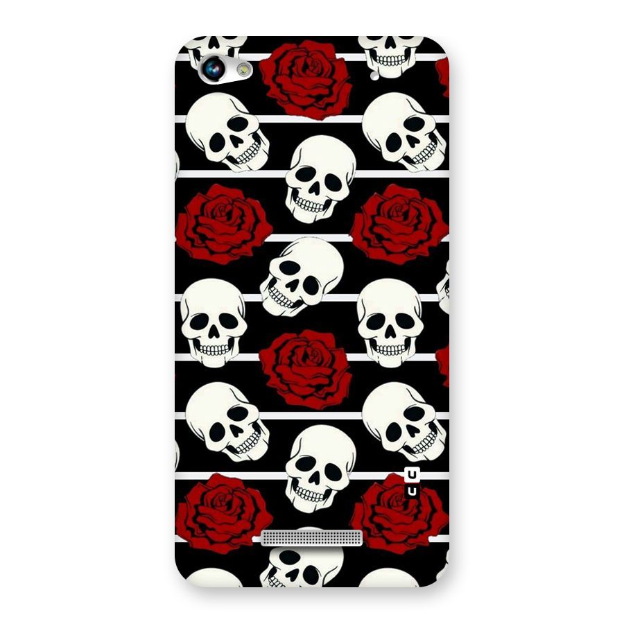 Adorable Skulls Back Case for Micromax Hue 2