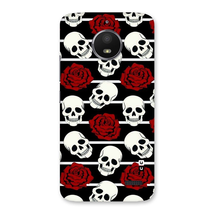 Adorable Skulls Back Case for Moto E4