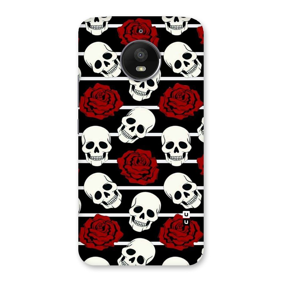 Adorable Skulls Back Case for Moto E4 Plus