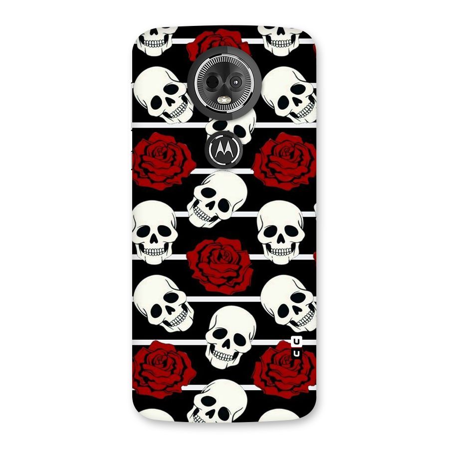 Adorable Skulls Back Case for Moto E5 Plus