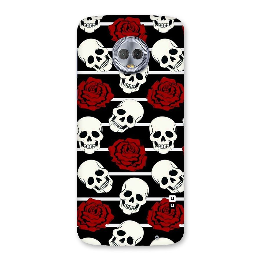 Adorable Skulls Back Case for Moto G6 Plus