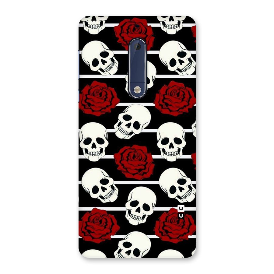 Adorable Skulls Back Case for Nokia 5