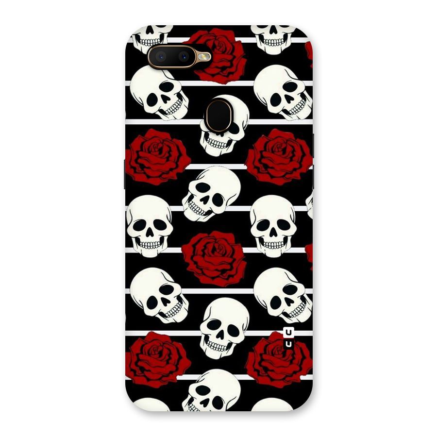 Adorable Skulls Back Case for Oppo A5s