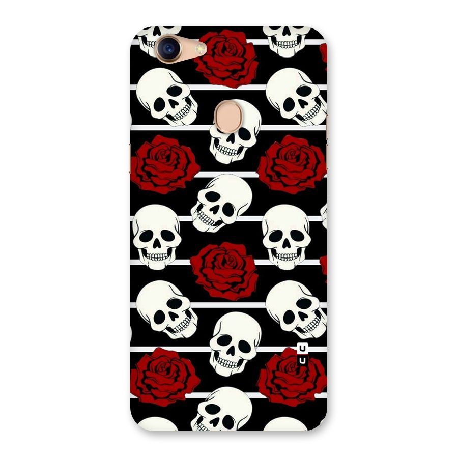 Adorable Skulls Back Case for Oppo F5
