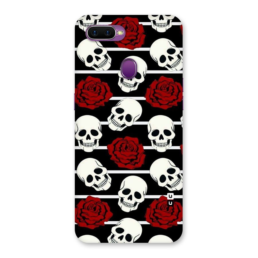 Adorable Skulls Back Case for Oppo F9