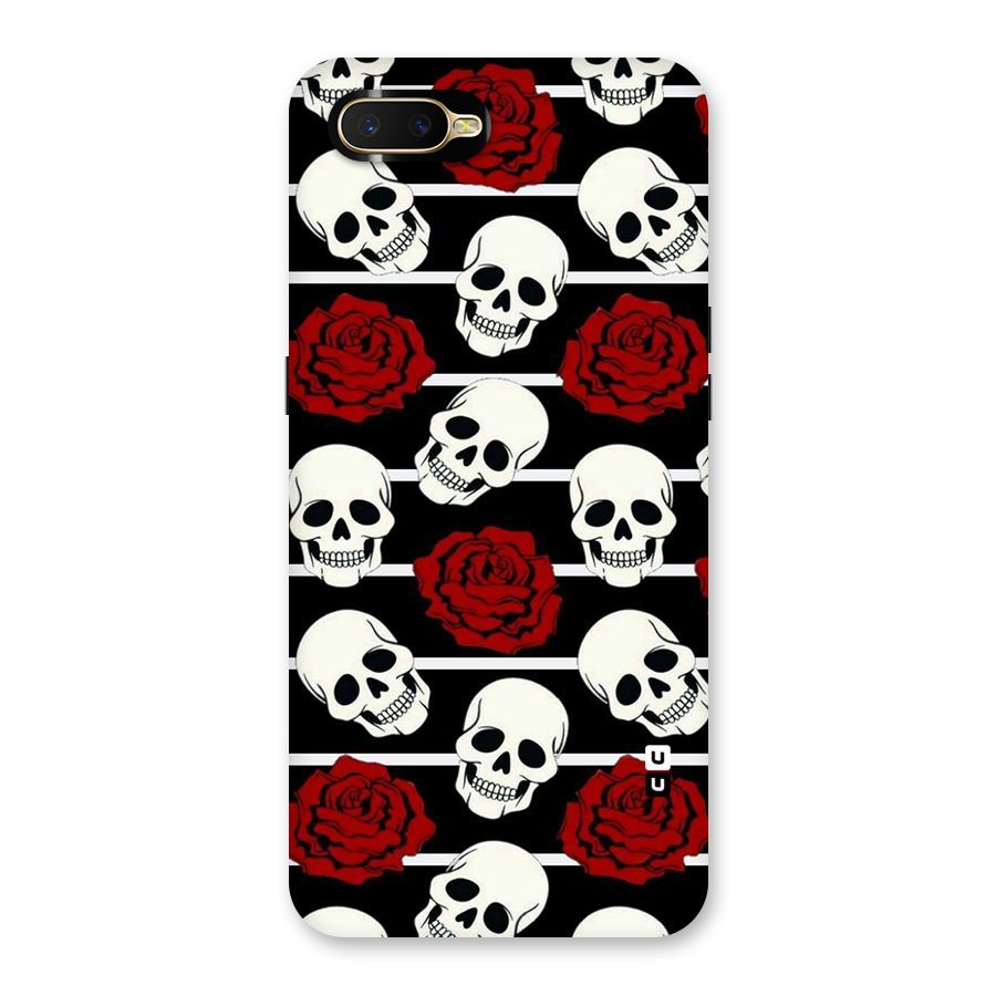 Adorable Skulls Back Case for Oppo K1