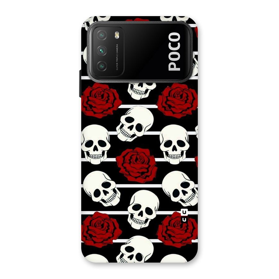 Adorable Skulls Back Case for Poco M3