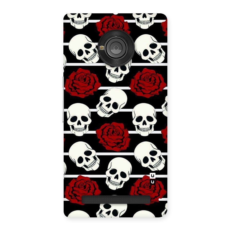 Adorable Skulls Back Case for Yu Yunique