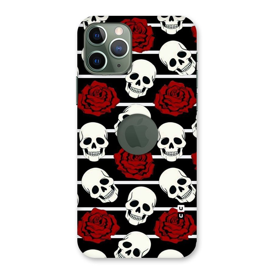 Adorable Skulls Back Case for iPhone 11 Pro Logo  Cut