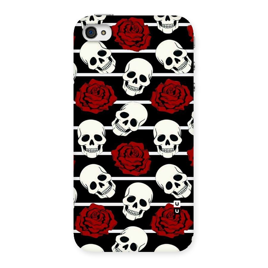 Adorable Skulls Back Case for iPhone 4 4s