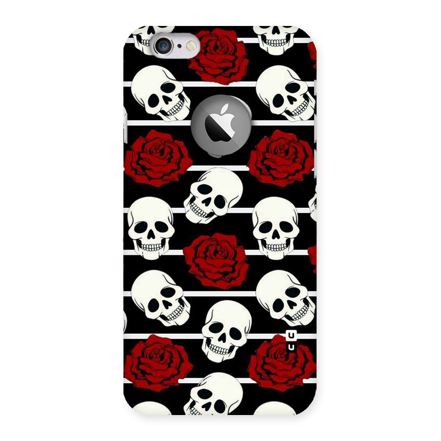 Adorable Skulls Back Case for iPhone 6 Logo Cut