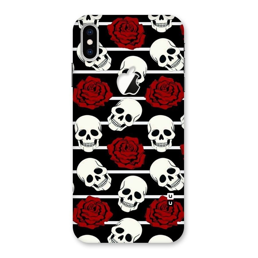 Adorable Skulls Back Case for iPhone XS Max Apple Cut