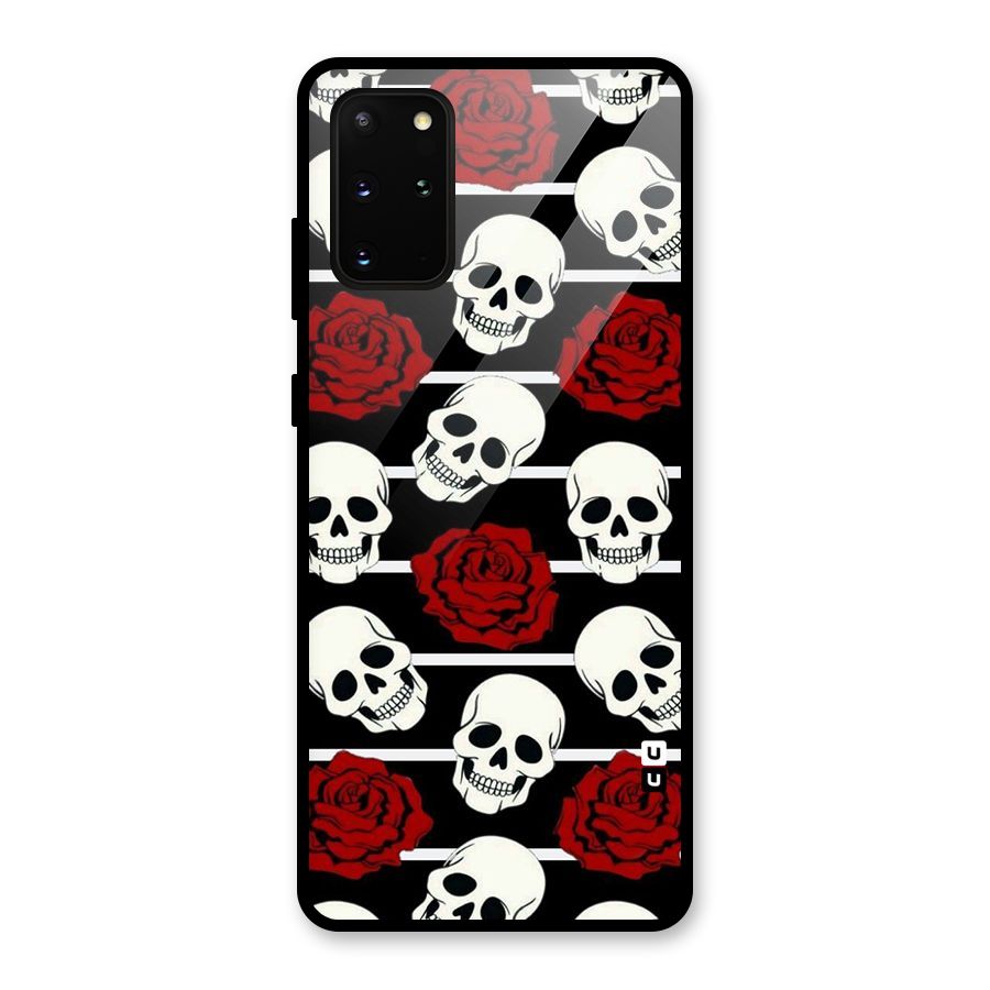Adorable Skulls Glass Back Case for Galaxy S20 Plus