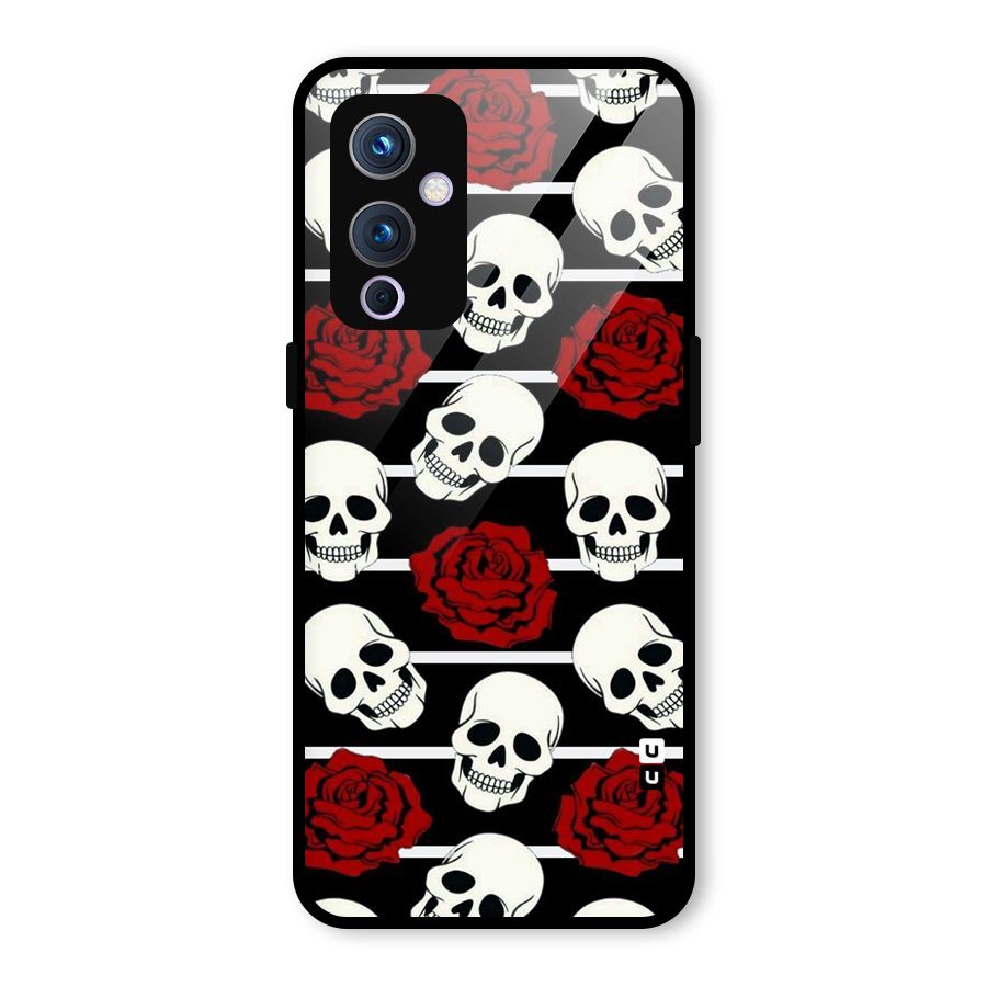 Adorable Skulls Glass Back Case for OnePlus 9