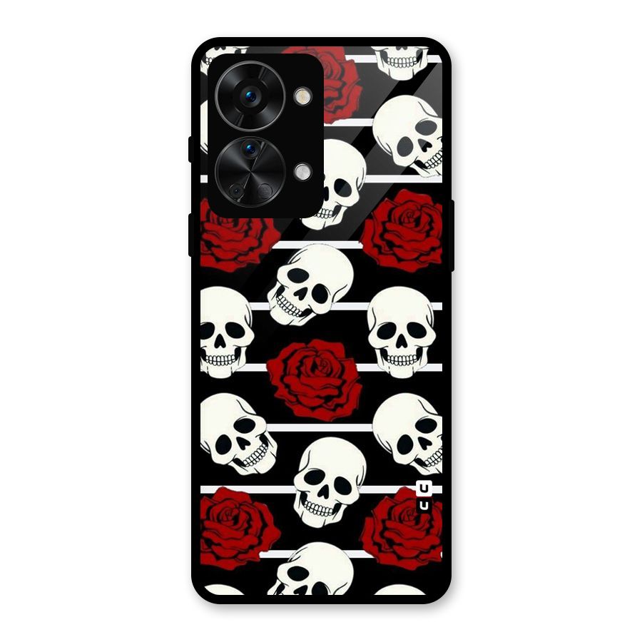 Adorable Skulls Glass Back Case for OnePlus Nord 2T