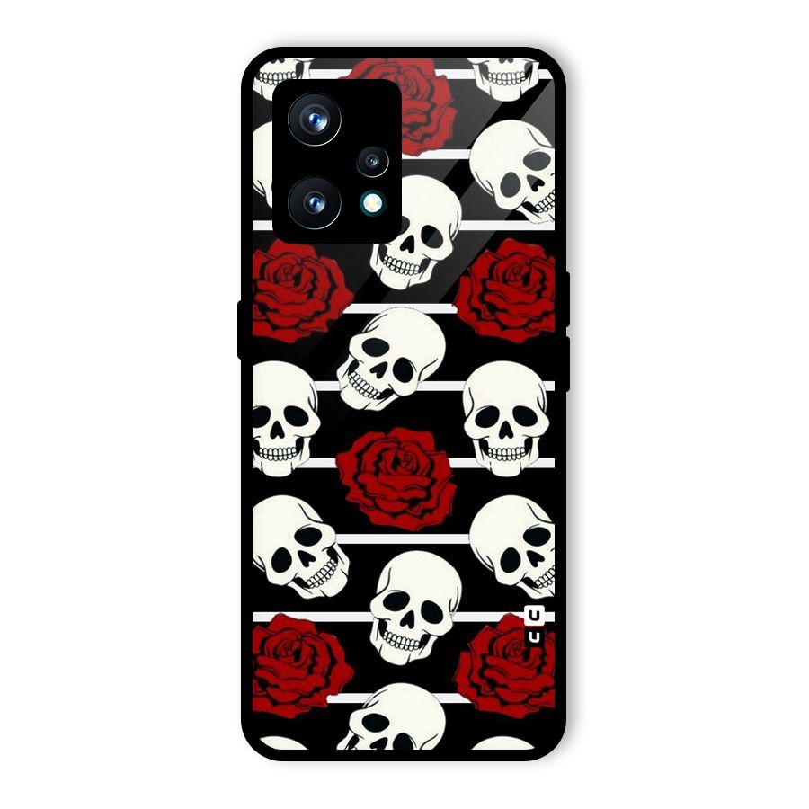 Adorable Skulls Glass Back Case for Realme 9 Pro Plus 5G