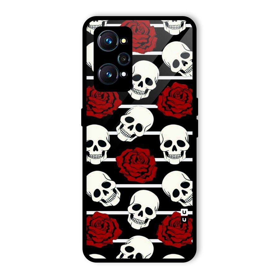 Adorable Skulls Glass Back Case for Realme GT 2