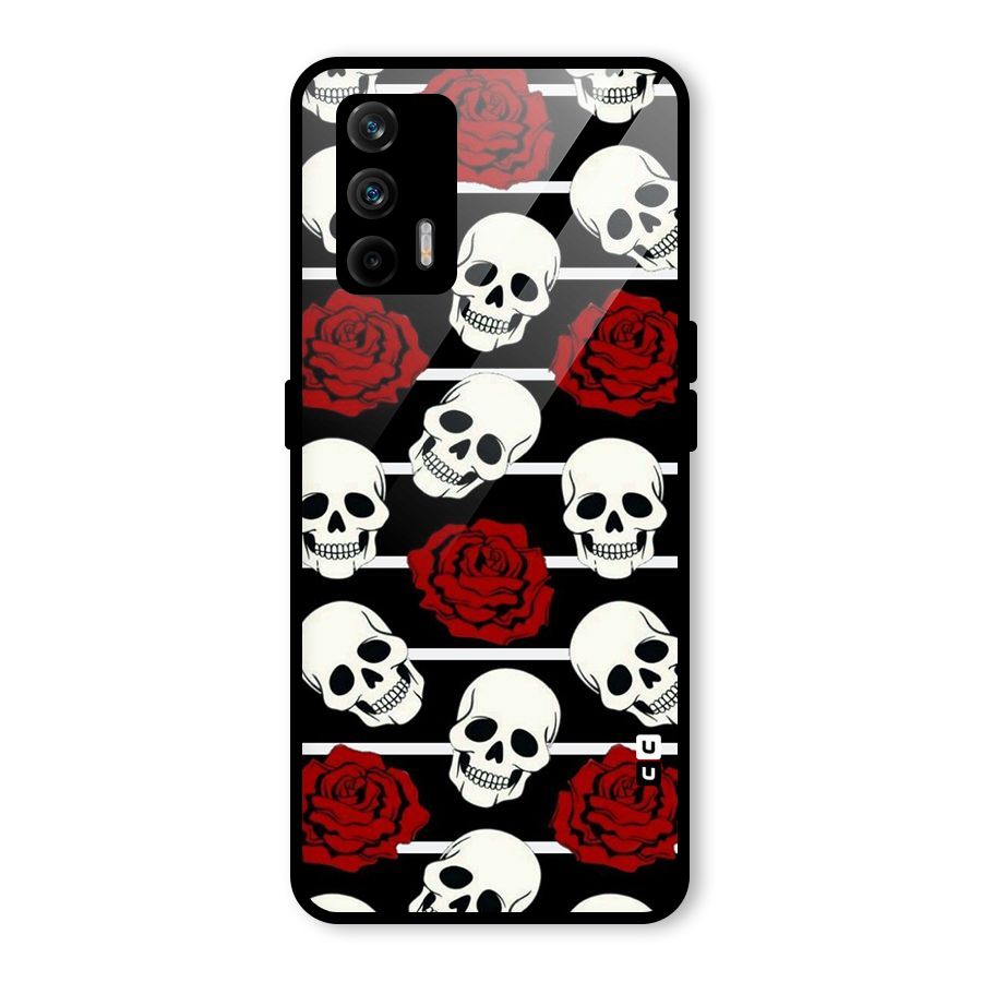 Adorable Skulls Glass Back Case for Realme GT 5G