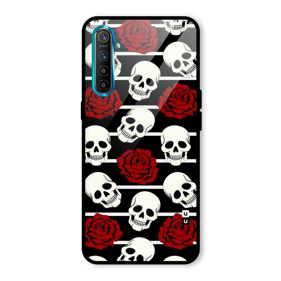 Adorable Skulls Glass Back Case for Realme X2