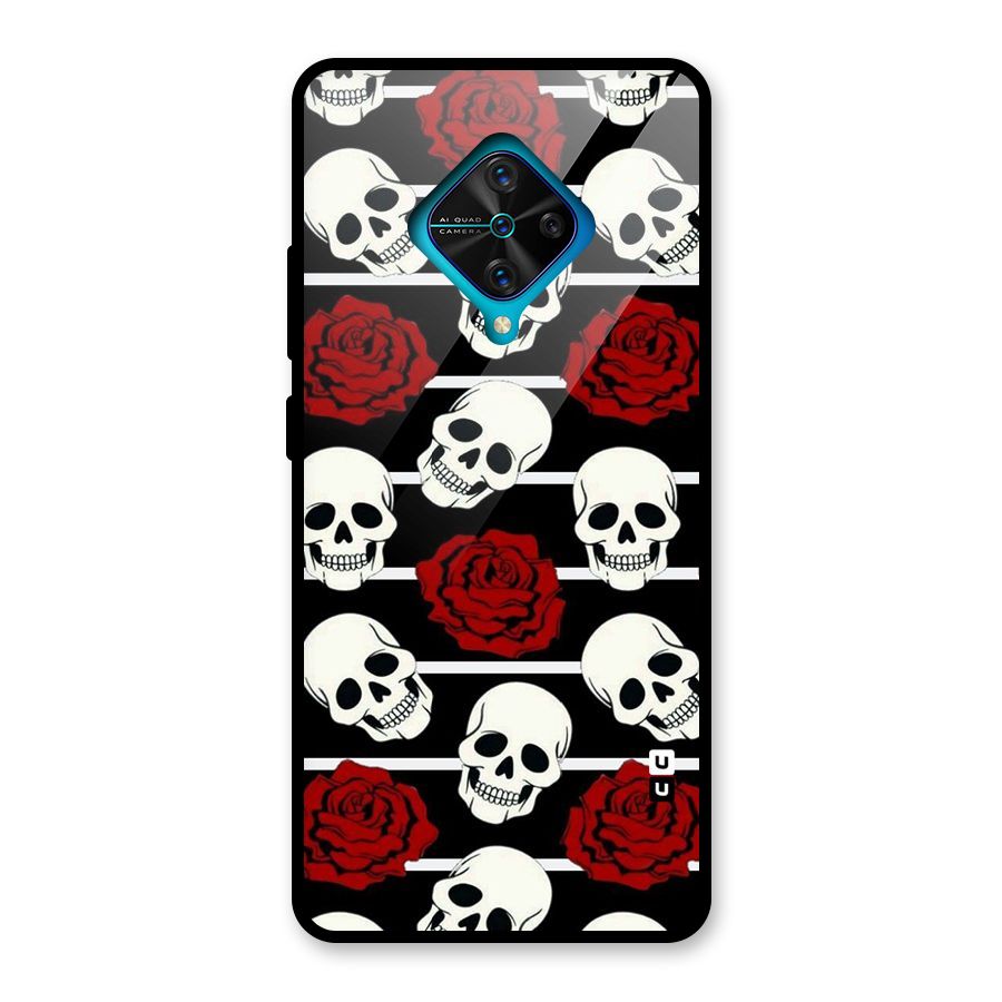 Adorable Skulls Glass Back Case for Vivo S1 Pro