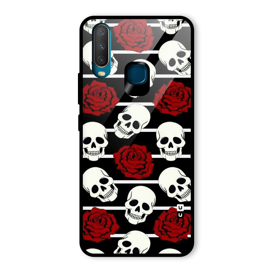 Adorable Skulls Glass Back Case for Vivo U10