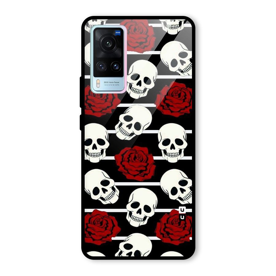 Adorable Skulls Glass Back Case for Vivo X60