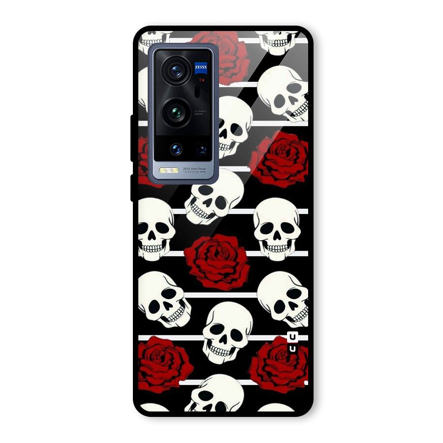 Adorable Skulls Glass Back Case for Vivo X60 Pro Plus