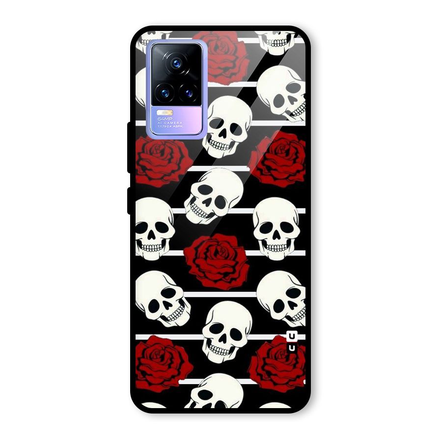 Adorable Skulls Glass Back Case for Vivo Y73